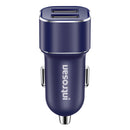 Introsan 4.8A Fast Charging Dual USB Car Charger for Samsung Xiaomi Huawei for iPhone