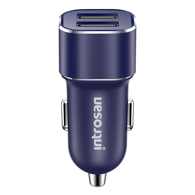 Introsan 4.8A Fast Charging Dual USB Car Charger for Samsung Xiaomi Huawei for iPhone