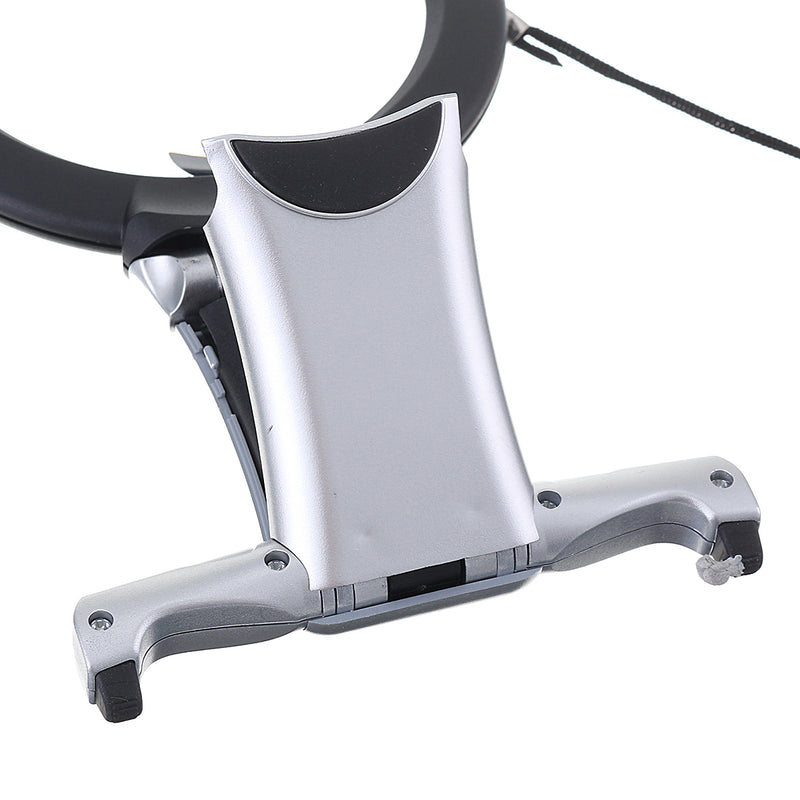 2X/6X Hanging Magnifying Glass Light Desktop LED Lamp Giant Reading Magnifier