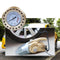 4-in-1 Car Handheld Vacuum Cleaner Portable Wet&Dry Car Cleaner with Digital Tire Inflator Pump Pressure Gauge and LED Light