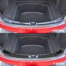 Rear Trunk Bumper Protector Guard Stainless Steel Titanium fit for Tesla Model 3