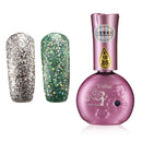 12 Colors Stars Bright Round Glitter Micro Grain Nail Art UV Gel Polish Soak Off Gorgeous