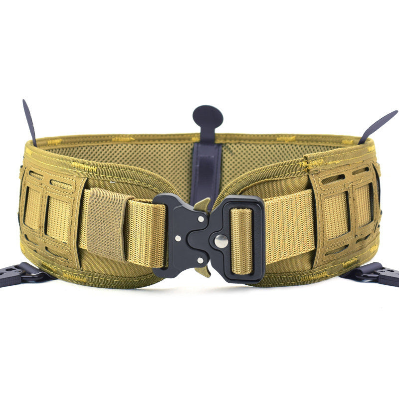 Zanlure Molle Waist Belt Adjustable Tactical Belt Outdoor Hunting CS Combat Girdle