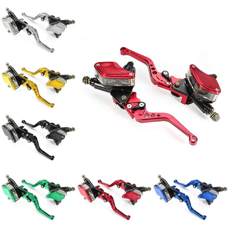 7/8inch Universal Motorcycle Brake Clutch Handle Levers Pit Pro Dirt Bike Aluminum