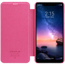 NILLKIN Sparkle Flip Smart Sleep PU Leather Protective Case For Xiaomi Redmi Note 6 Pro