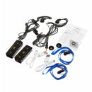 2Pcs Mini 400-480MHz 16 Channels Walkie Talkie UHF Two Way Radio PC Programmable CTCSS/DCS Radio