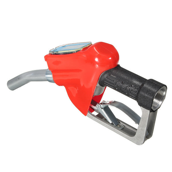 Auto Motorcycle Electronic Fuel Flow Meter Gasoline Petrol Oil Delivery Tool 1 inch Nozzle Dispenser