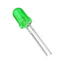 200pcs 5MM Green LED Diode Round Diffused Green Color Light Lamp F5 DIP Highlight