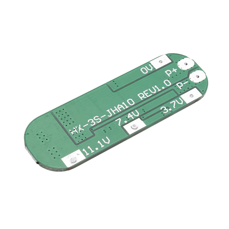 3S 10A 12.6V Li-ion 18650 Charger PCB BMS Lithium Battery Protection Board with Overcurrent Protection