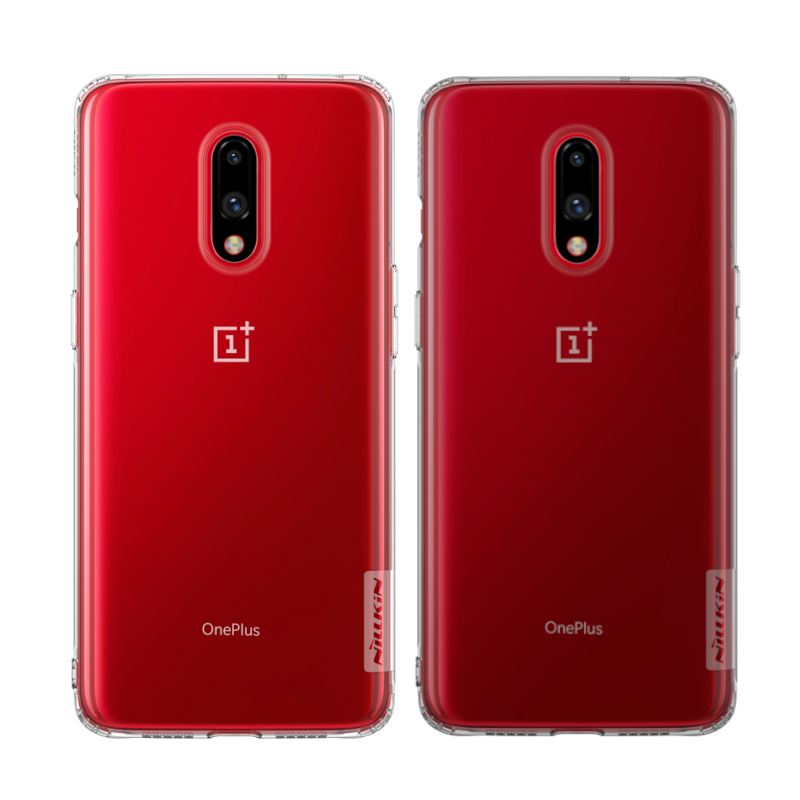 NILLKIN Translucent Anti-scratch Non-slip Soft TPU Protective Case for OnePlus 7