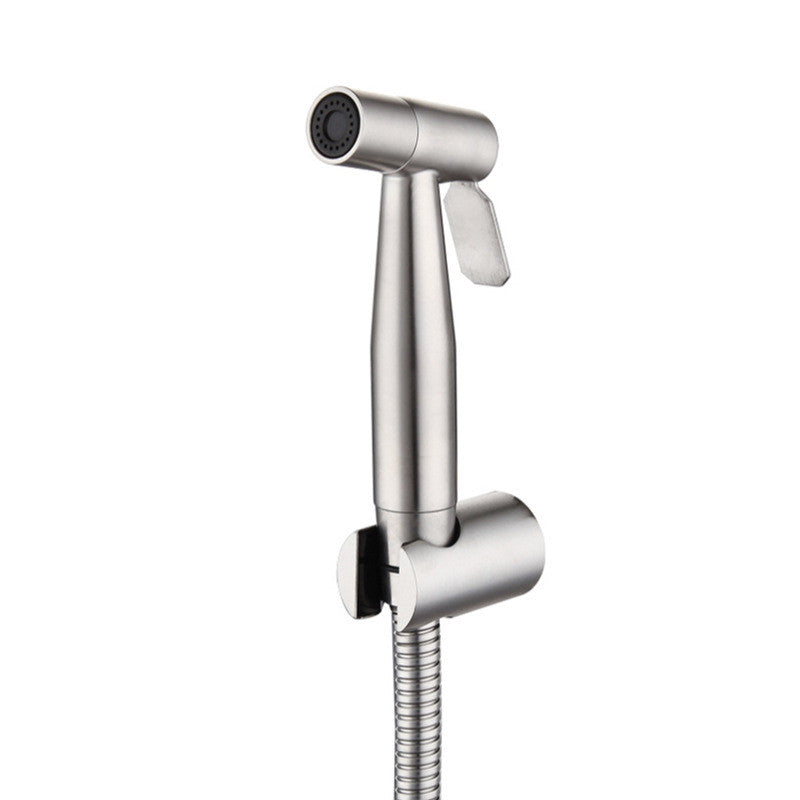Stainless Steel Handheld Portable Bidet Toilet Sprayer Bidet Faucet for Personal Hygiene and Potty Toilet Bathroom Hand Shower Head Self Cleaning