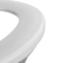 Folding Commode Portable Toilet Seat Porta Potty and Commode Chair - Comfort Chair Perfect for Camping, Hiking, Trips, Construction Sites