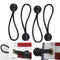 4pcs Ball Flag Pole Clip Bungee Cord Ties To Attach Windsocks & Flags To Poles