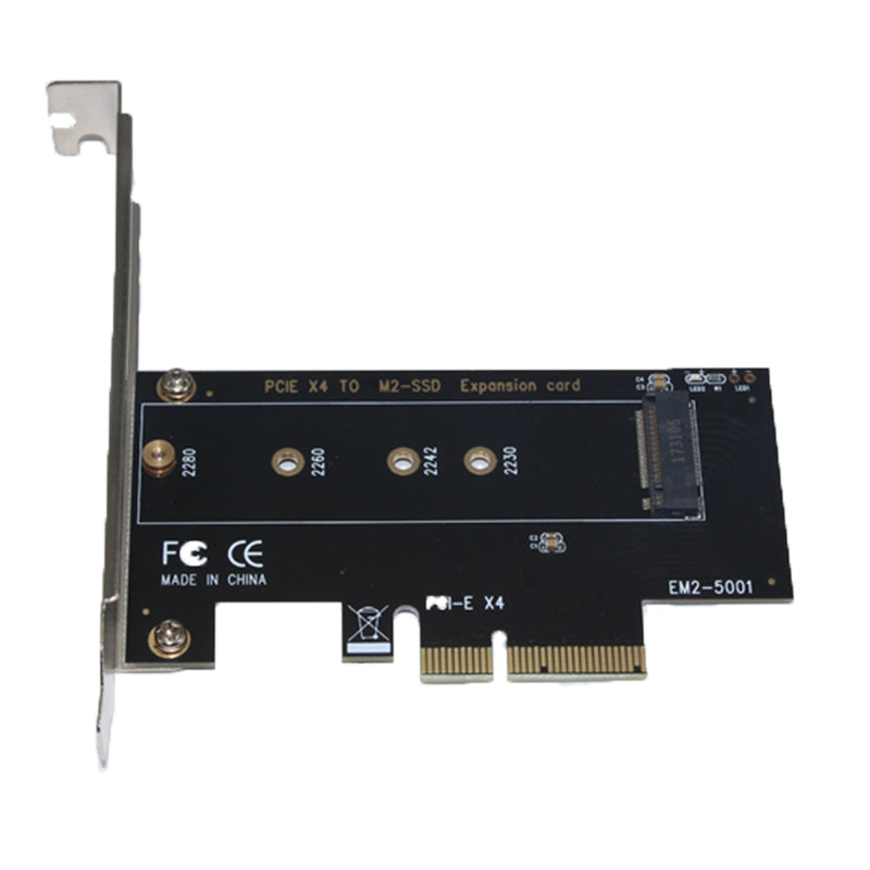SSU EM2-5001  NVME Protocol M.2 to PCI E 3.0 High - Speed Expansion Card for Desktop Computer