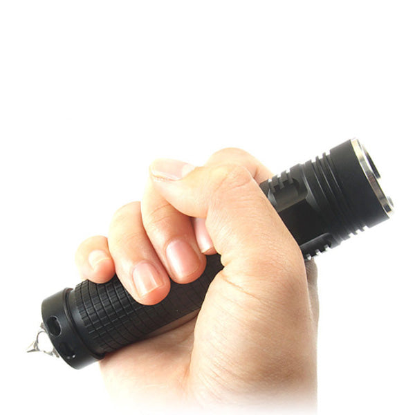 SUNCORE E18 700 Lumens Flashlight 4 Modes Rechargeable Camping Hunting Work Lamp Portable Emergency Lantern 18650