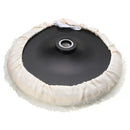 5pcs 7 Inch Polished Soft Wool Bonnet with Attachment Wheel Pad Polishing Tool