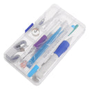 85PCS DIY Magic Embroidery Stitching Punch Needle Tool Stitching Punch Pen with Case Sets DIY Craft Sewing Tool for Embroidery Cross Stitch