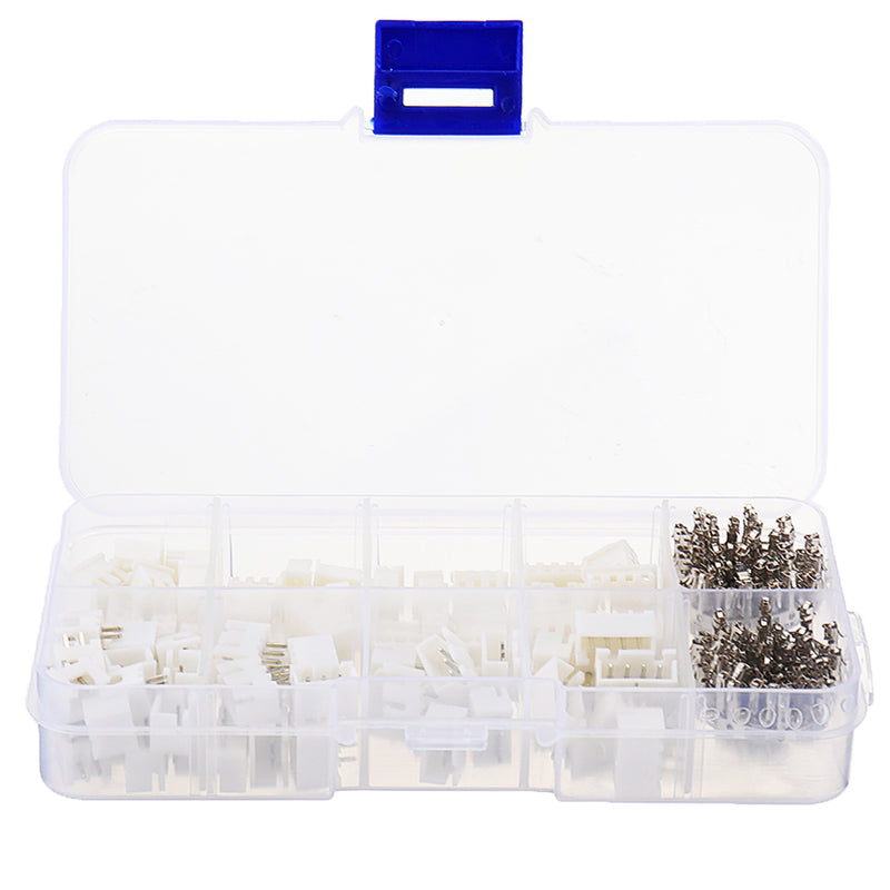 1150pcs XH2.54 2p 3p 4p 5 pin 2.54mm Pitch Terminal Kit / Housing / Pin Header JST Connector Wire Connectors Adaptor XH Kits