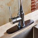 Faucet Accessories Hole Cover Deck Plate 8" Bathroom Kitchen Sink Faucet Covering Unused Mounting Ho