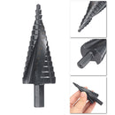 4-32mm Spiral Step Cone Drill Bit Multifunction Metal Hole Cutter Tool Kit
