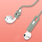 ROCK Anti-lost Anti-fingerprint Shockproof Dustproof Soft Silicone Earphone Storage Case for Apple AirPods 1 / Apple AirPods 2