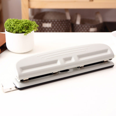 Deli 0121 Four Hole Puncher Porous Adjustable For Punching A4 Paper Data