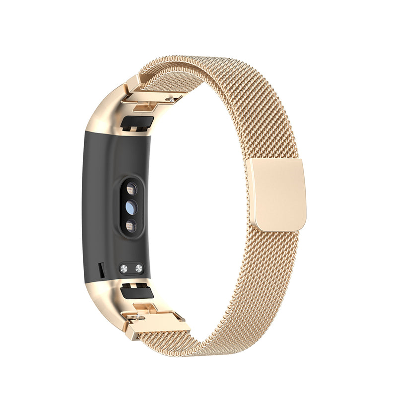 Bakeey Milanese Stainless Steel Adjustable Watch Band Strap for Huawei Honor Band5&4 Smart Watch