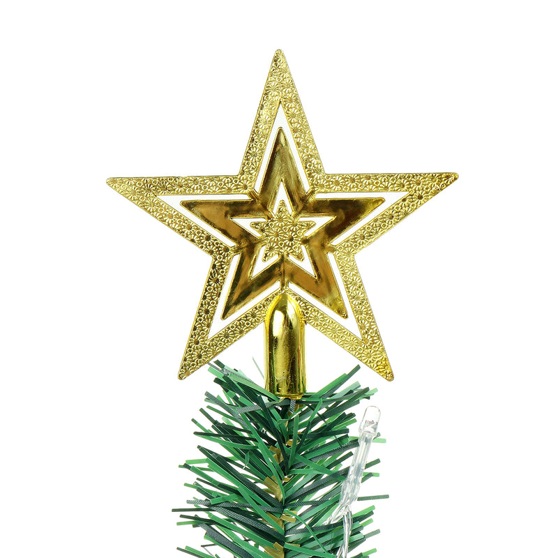 Tabletop Artificial Small Christmas Tree Artificial Lit LED Indoor Decorations