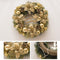 30CM Luxury Golden Christmas Light Door Home Window Wreath Light Home Decor Xmas Gift