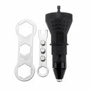 Black Rivet Adapter Electric Nut Riveting Riveter for Cordless Drill Insert Nut Tool