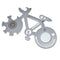 Multifunctional Stainless Steel Tool Card Bicycle Modeling EDC Card Tools Wrench Screwdriver Bottle Opener