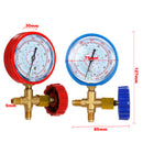 R410a R134a Red/Blue High Precision Digital Pressure Gauge Refrigerant Device
