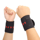 Tourmaline Self Heating Magnetic Wrist Support Brace Strap Wristband Pain Relief