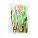 IPRee 16Pcs/set Outdoor Tent Tie Rope Silicone Rubber Binding Cord Camping Picnic