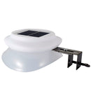 Solar Powered 9 LED Fence Light Outdoor Garden Wall Lobby Pathway Lamp Waterproof