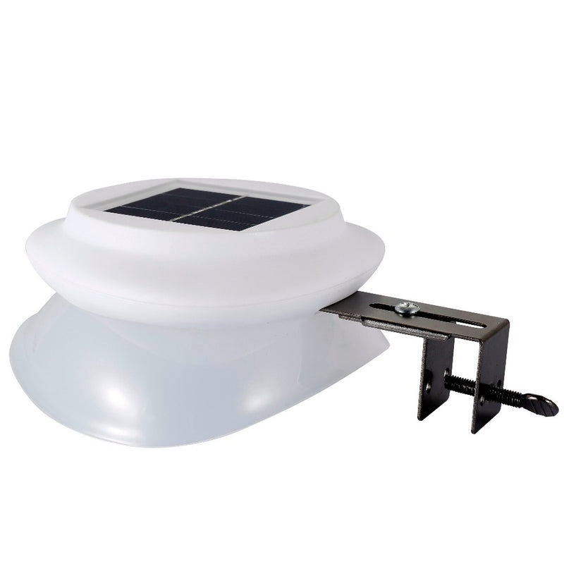 Solar Powered 9 LED Fence Light Outdoor Garden Wall Lobby Pathway Lamp Waterproof