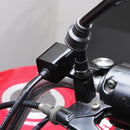 BOSMAA MK51L Self-lock Motorcycle Rear View Mirror Bracket Switch Headlight Fog For Sport Dirt Electric Bike