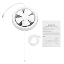 6/8 Inch Exhaust Fan Ventilation Extractor Duct Blower Window Wall Kitchen Bathroom Fan
