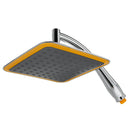 8 Inch Rainfall Shower Head Bathroom Square Shower Head Pressurized Shower Spray