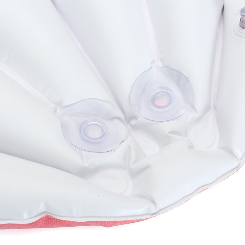 Honana BX Home Spa Inflatable Pillow Cups Shell Shaped Neck Bathtub Cushion Random Color Acc