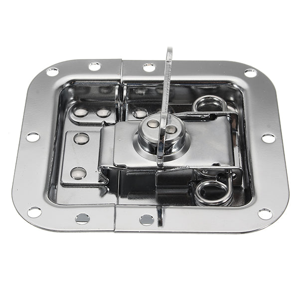 Twist Butterfly Draw Latch Rotary Turn Cold Rolled Silver Recessed