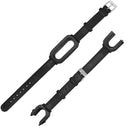 Bakeey Replacement Matte Case Leather Anti-lost Design Watch Band for Xiaomi Miband 3
