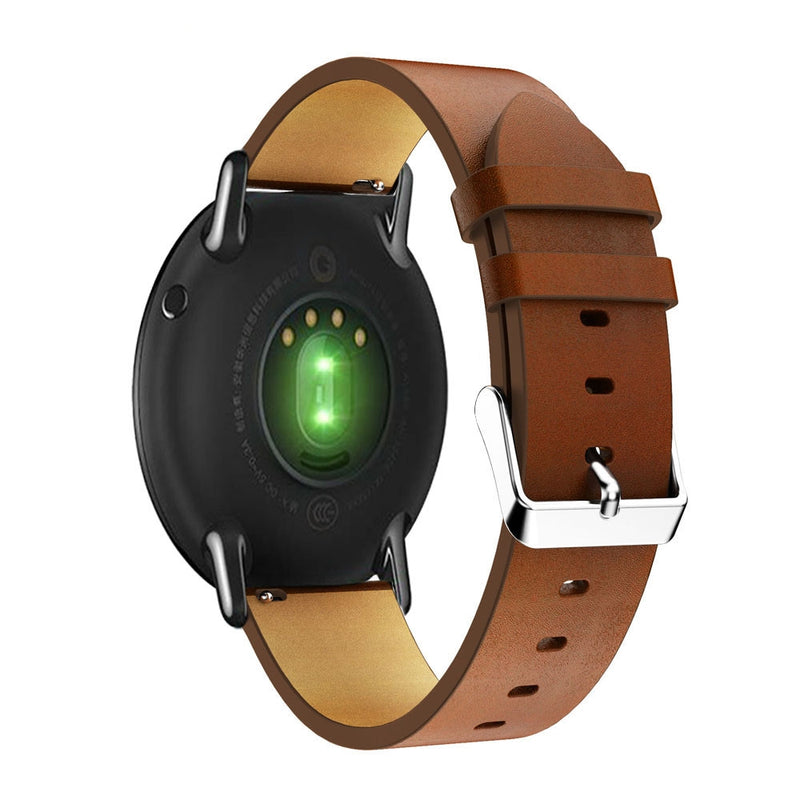 20mm Replacement Leather Watch Band Bracelet Strap For Xiaomi Huami Amazfit