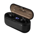 TWS Wireless bluetooth5.0 Earphone 3500mAh Smart Touch Dual LED Display 8D Hifi Sports Headphone With Charging Box