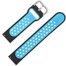 Bakeey 20mm Watch Band Silicone Dual Color for BW-HL1/Galaxy Active/Amazfit Bip Lite/Amazfit Pace Youth Smart Watch
