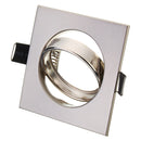 Square Rotation LED Downlight Ceiling Lamp Bracket for 70-75mm GU10 MR16 Light Bulb