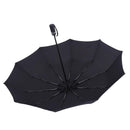 Outdoor 10 Ribs Fully Automatic Folding Umbrella Auto Open Close Waterproof UV Rain Sunshade
