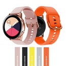 Bakeey 20mm Width Silicone Watch Band Strap Replacement for Samsung Galaxy Watch Active 2 / Samsung Galaxy Watch 42mm