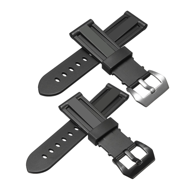Bakeey 24mm Wristwatch Strap Silicon Rubber Diving Watch Band for PANERAI