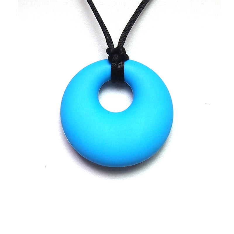 Vvcare BC-TN08 Silicone Teether Necklace Safe BPA Free Teething Pendant Stylish Jewelry